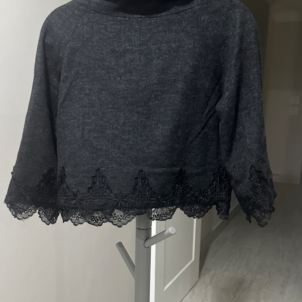 Jak & Rae Wool & Lace Jacket - Picture 8 of 9